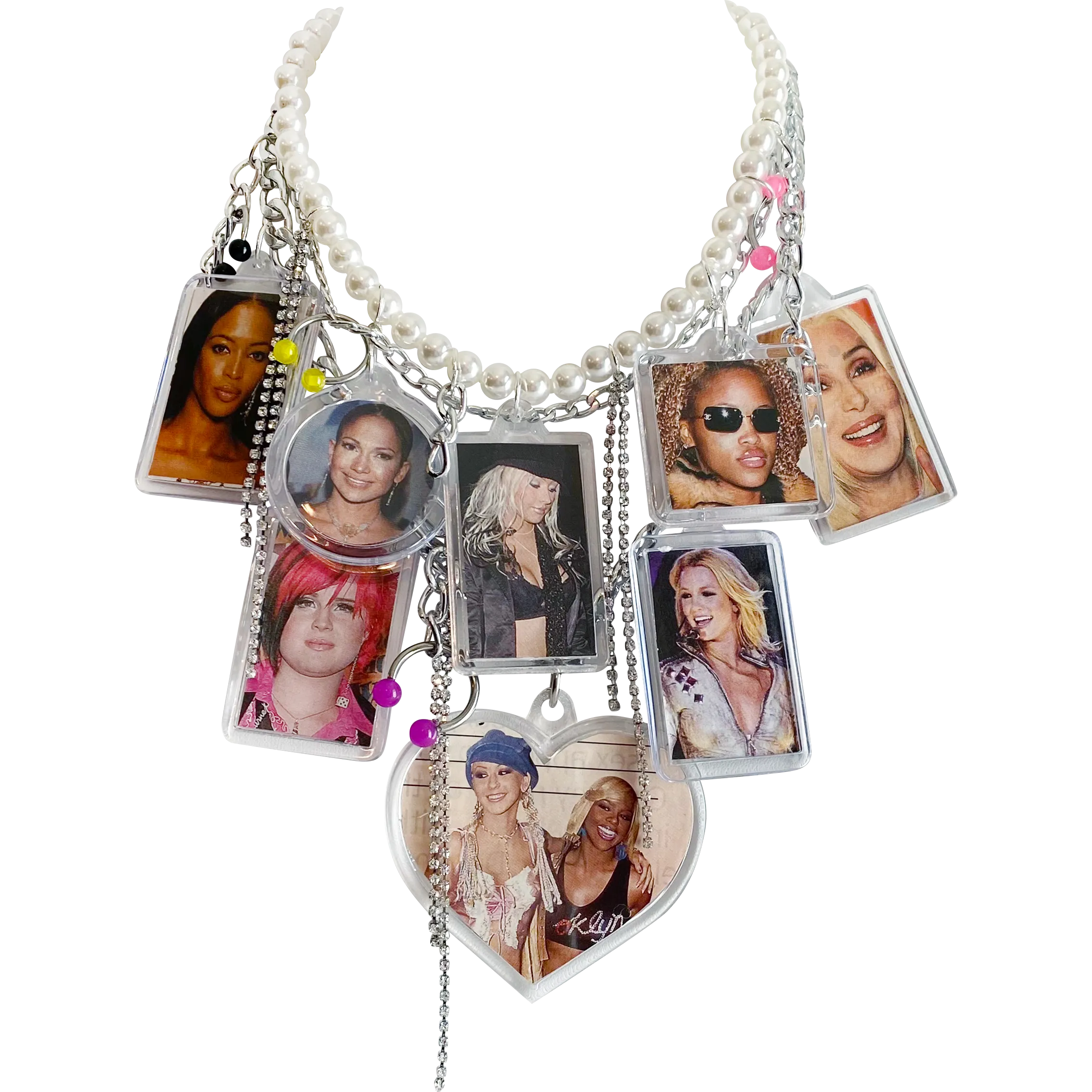 2003 Vintage Remix Charm Necklace