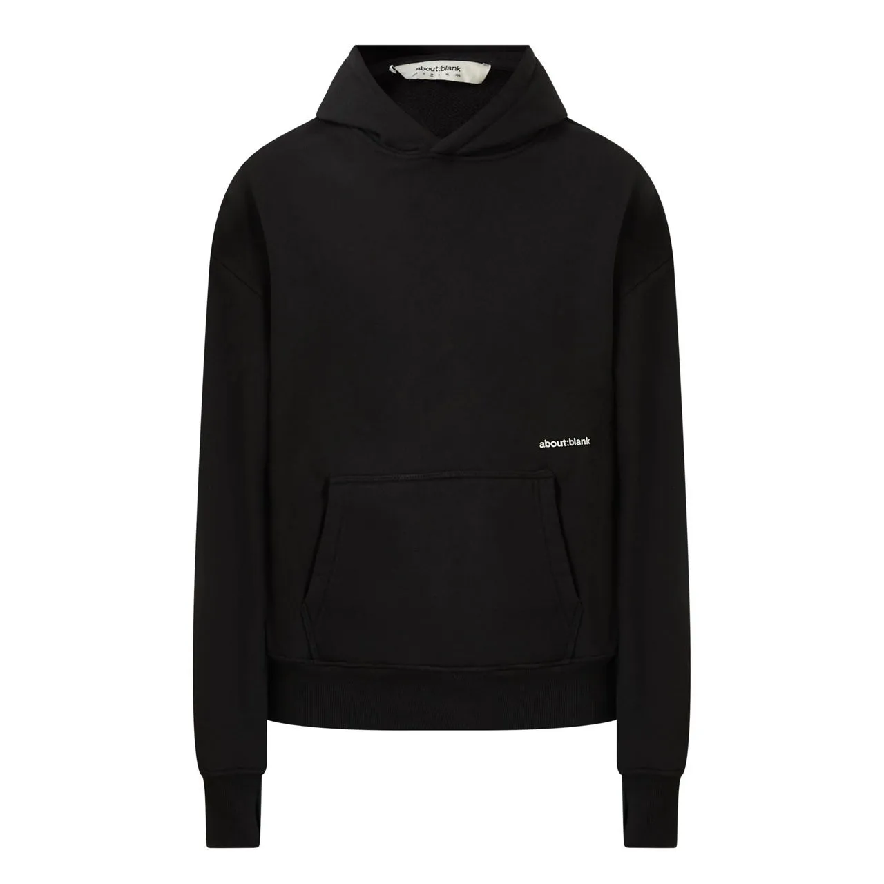 ABOUT:BLANK Box Logo Hoodie - Black