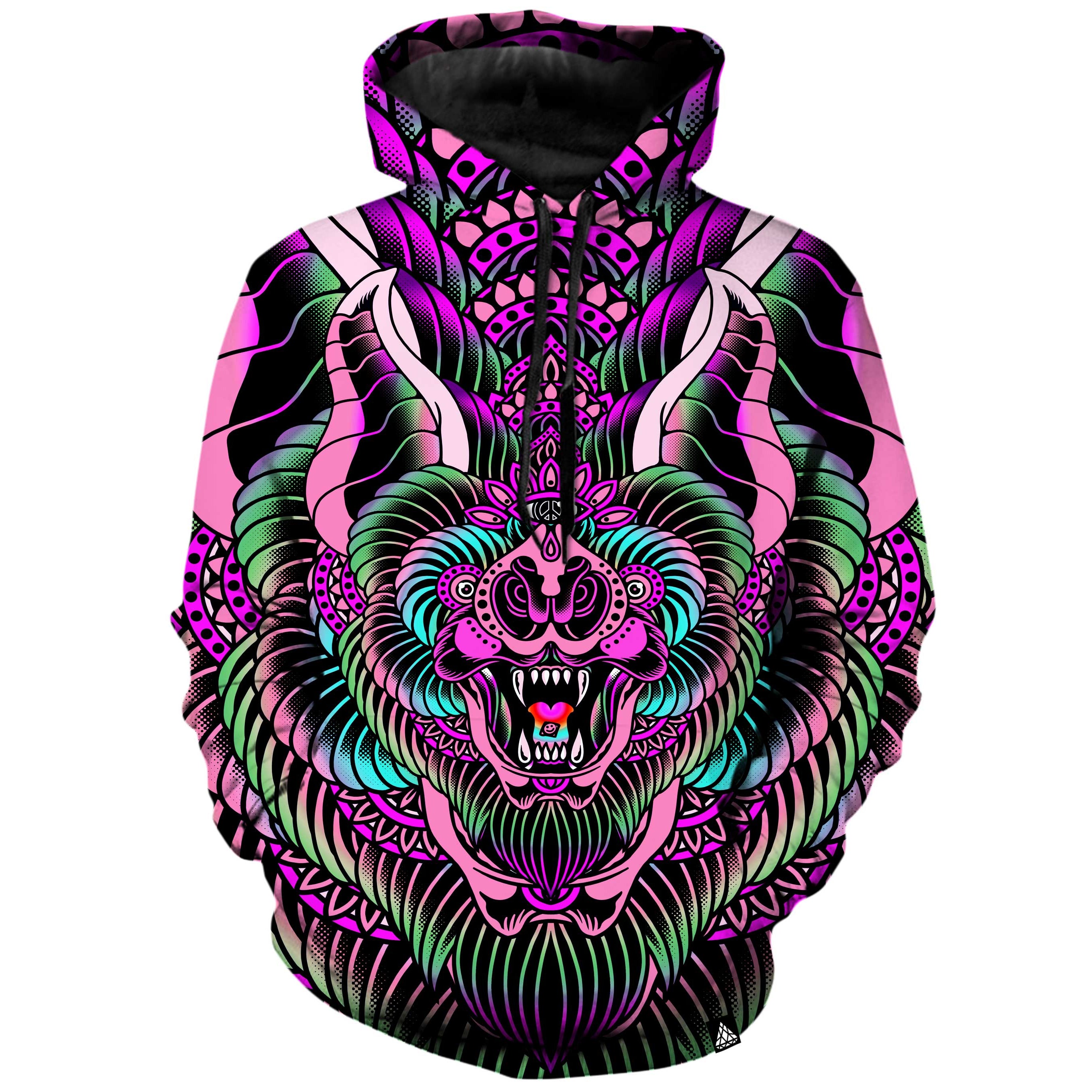 ACID BAT TRIPPY HOODIE