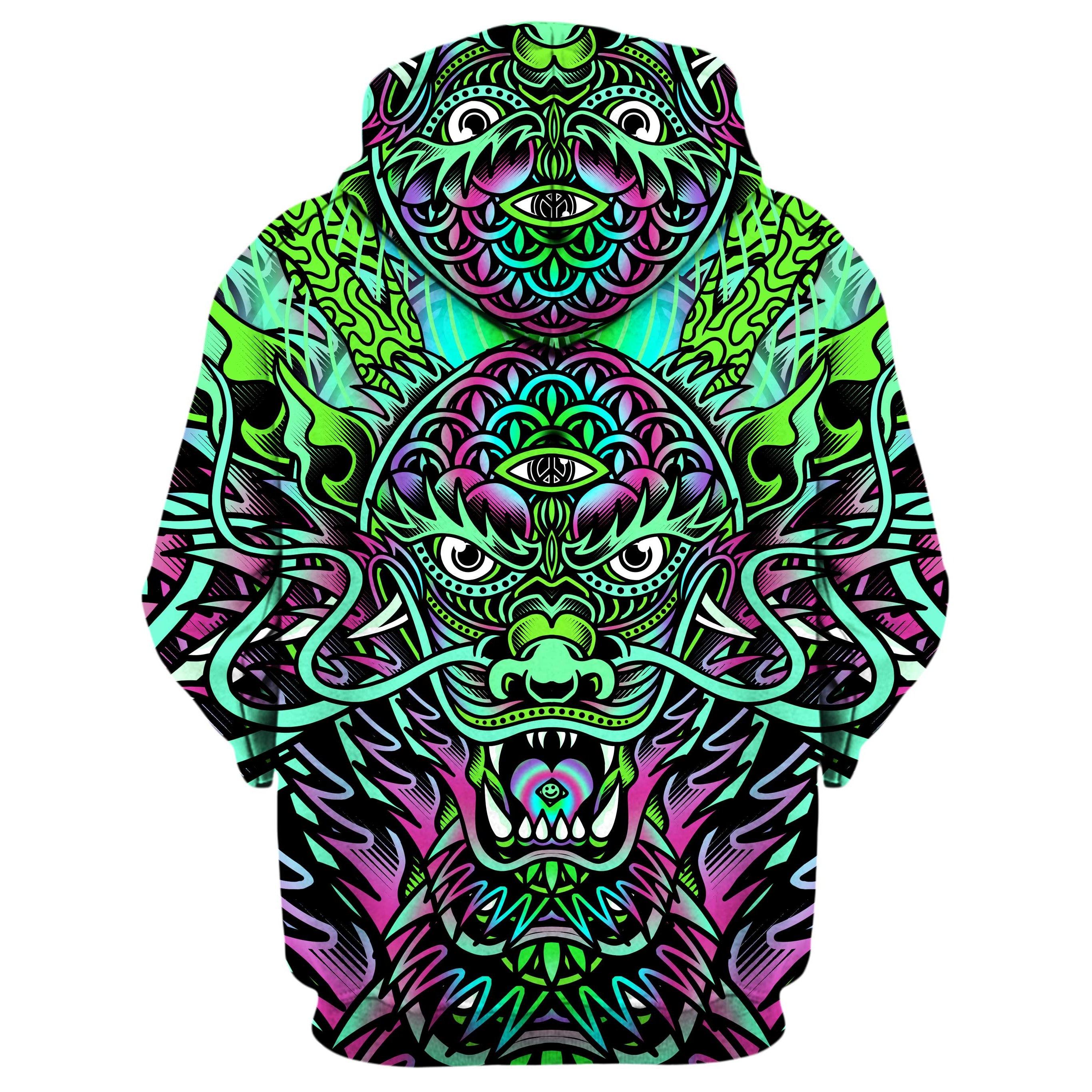 ACID DRAGON TRIPPY HOODIE