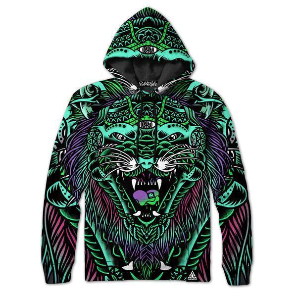 ACID TIGER HOODIE (Clearance)