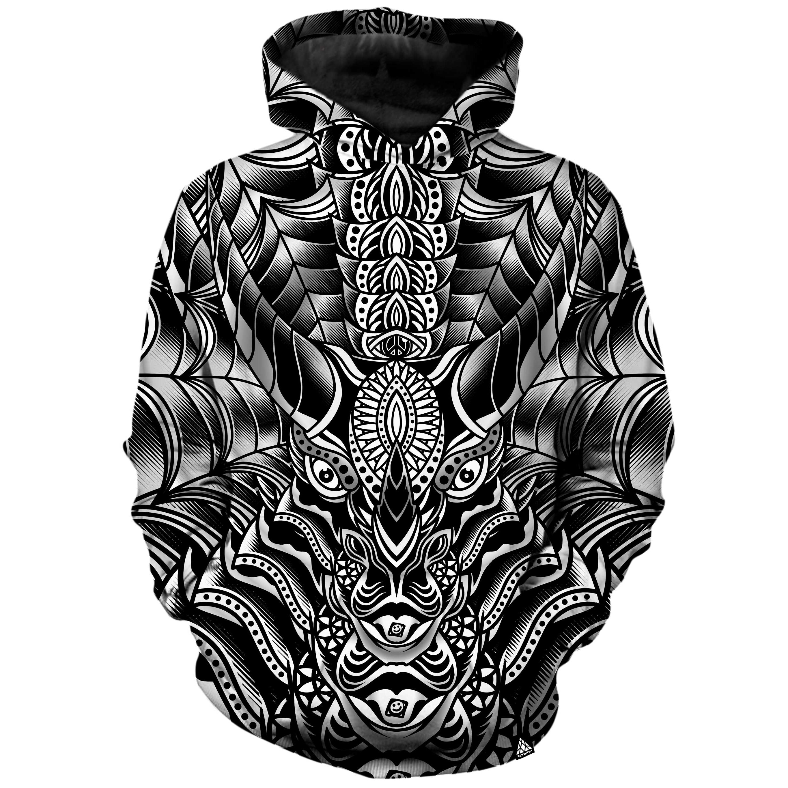 ACID TRICERATOPS DARK HOODIE