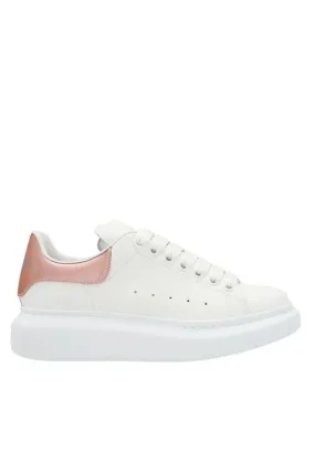 Alexander McQueen Oversize Sole Sneakers White Pink