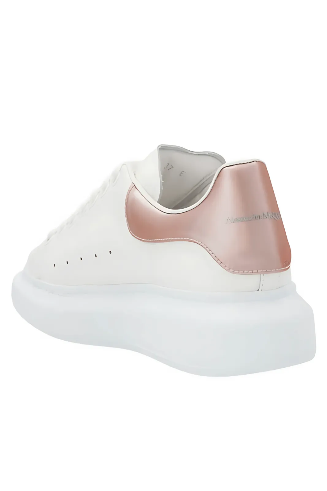 Alexander McQueen Oversize Sole Sneakers White Pink