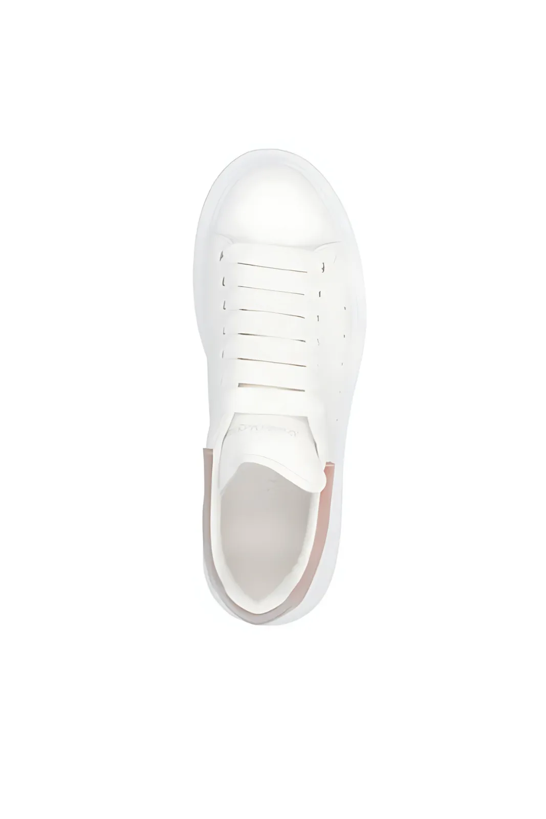 Alexander McQueen Oversize Sole Sneakers White Pink