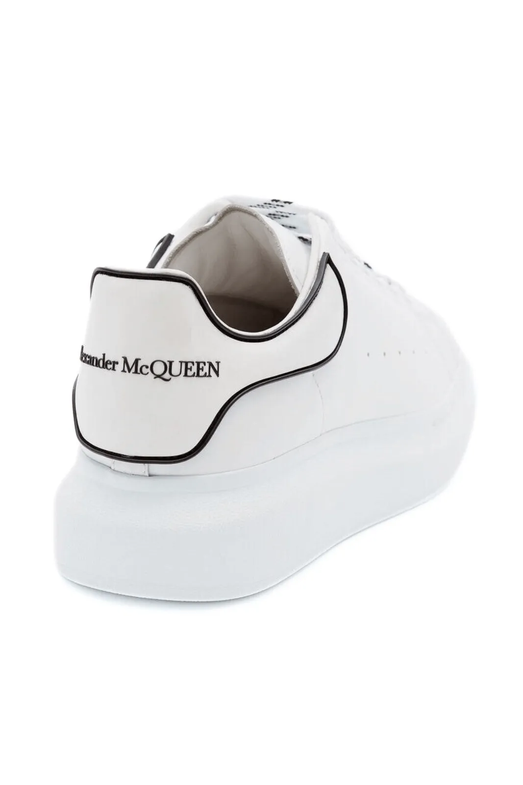 Alexander McQueen Oversized low-top man sneakers White Black