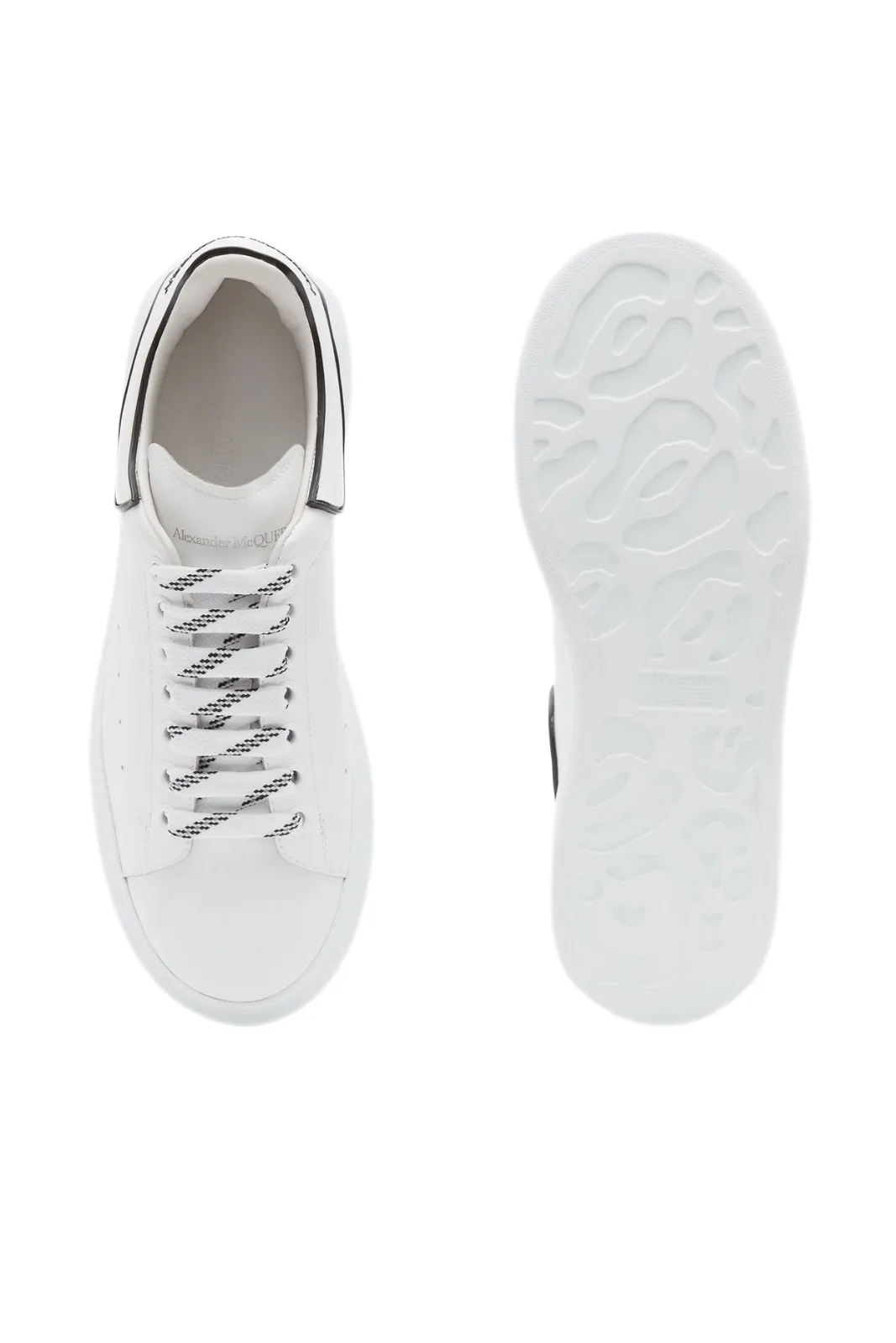 Alexander McQueen Oversized low-top man sneakers White Black