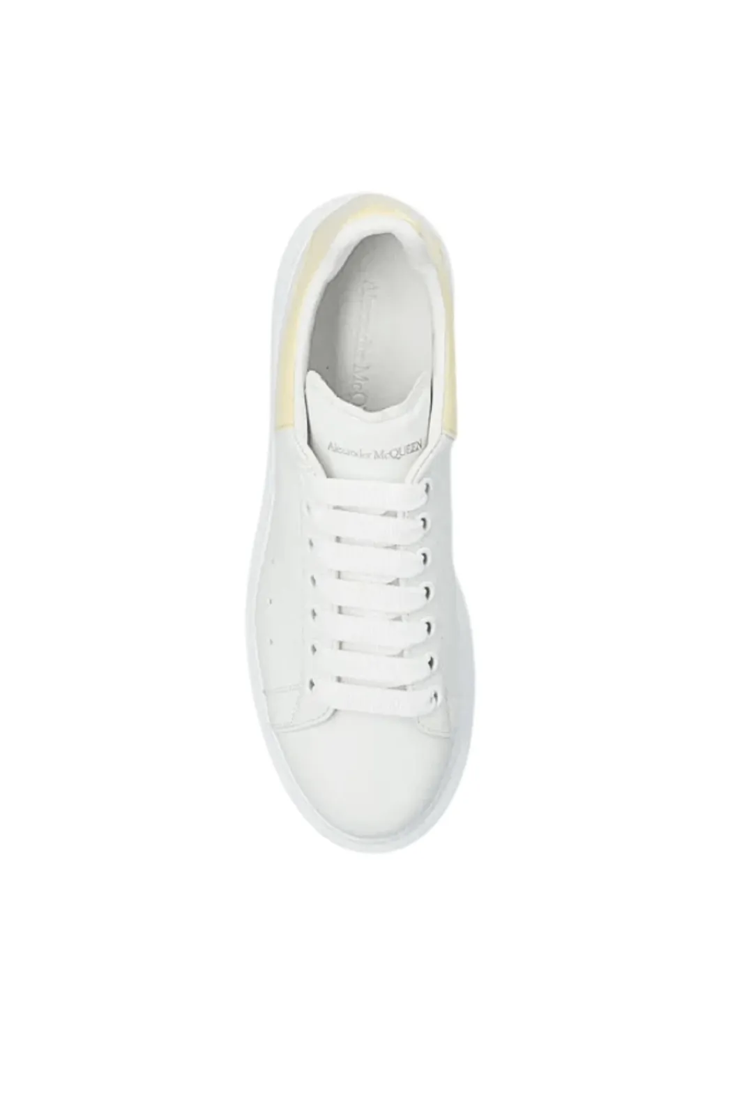 Alexander McQueen Oversized women Sneakers Baby Yellow