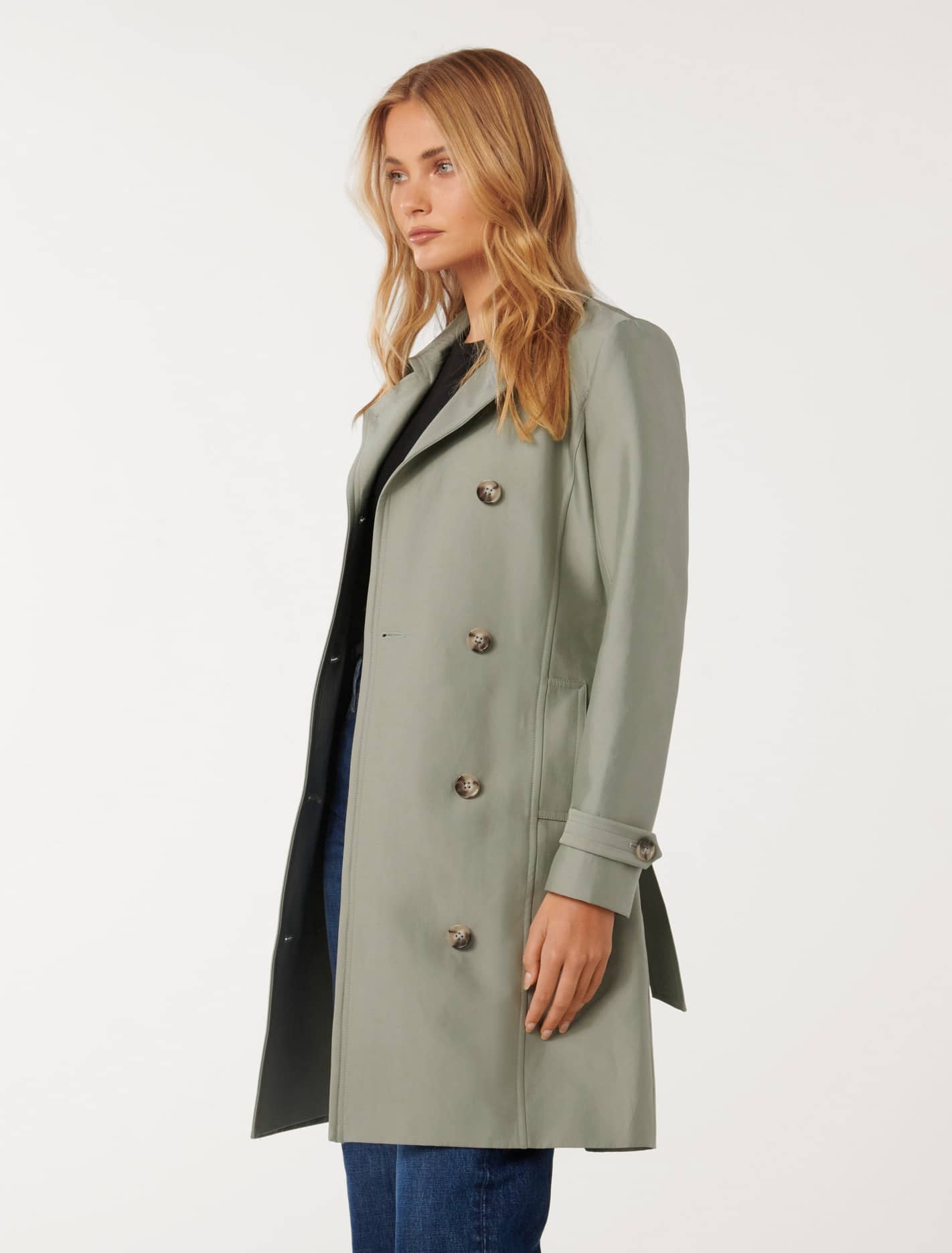 Alicia Short Trench Coat