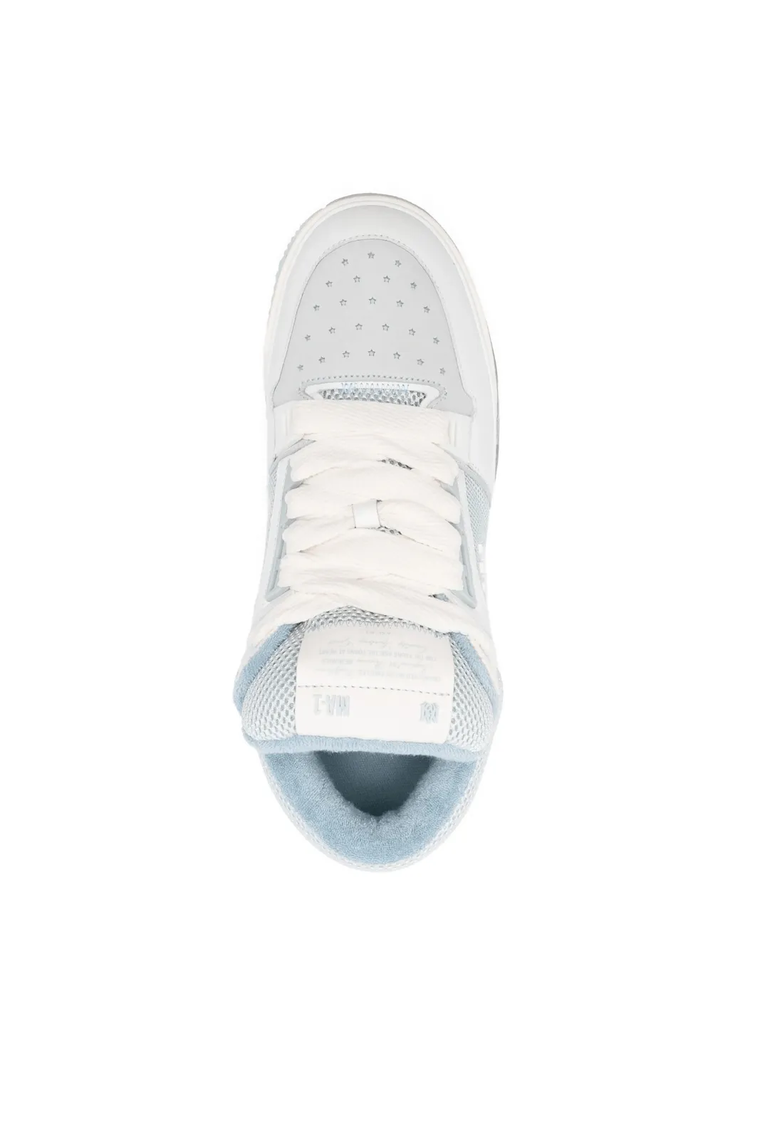 Amiri MA1 White Baby Blue sneakers