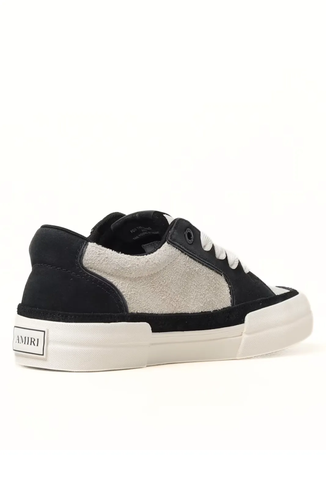 Amiri Men's Black Off- Sunset Skate Low Sneakers