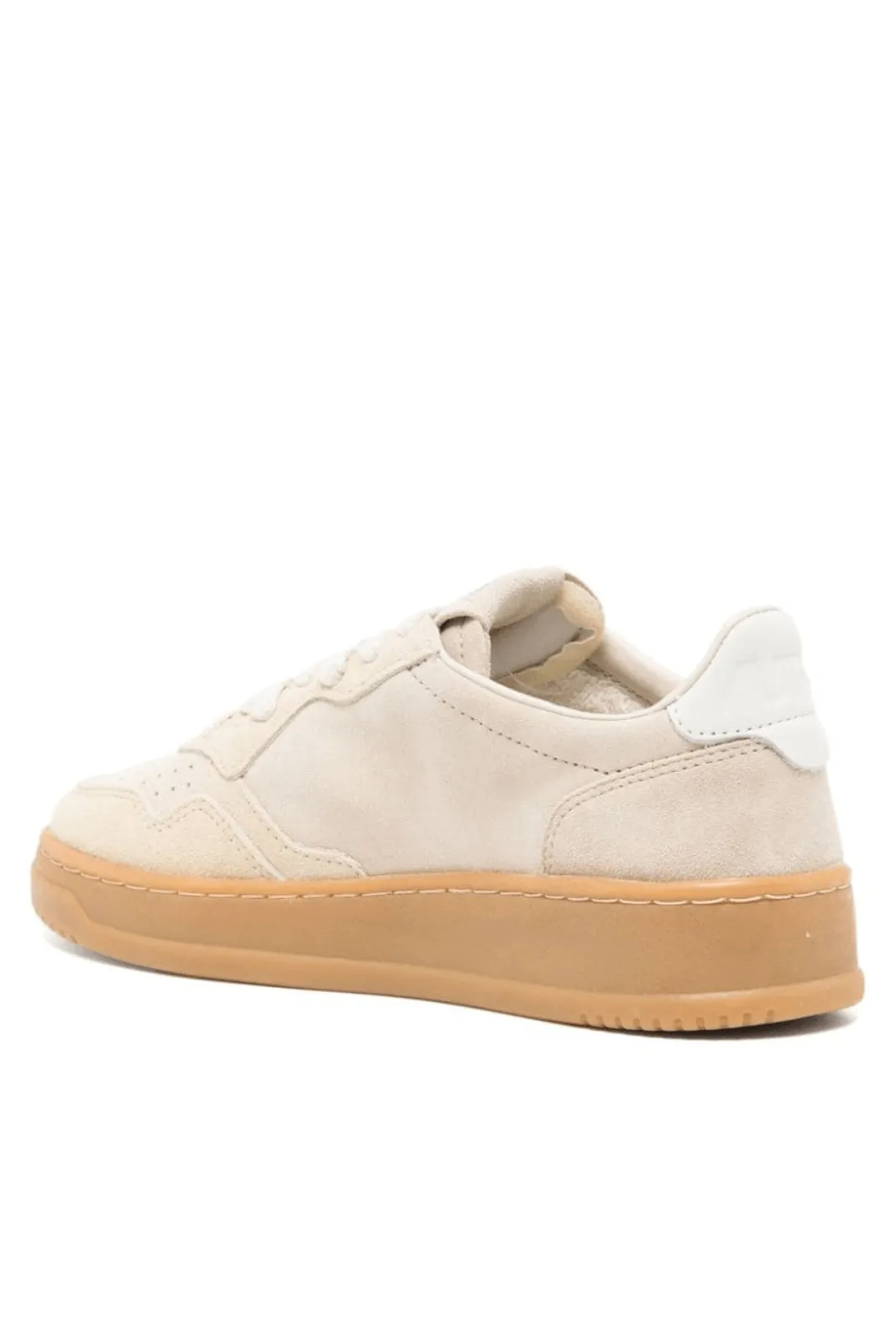 Autry Medalist Aulw xs17 Beige Sneakers Woman