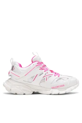 Balenciaga Wmns Track women Sneakers White Fluo Pink