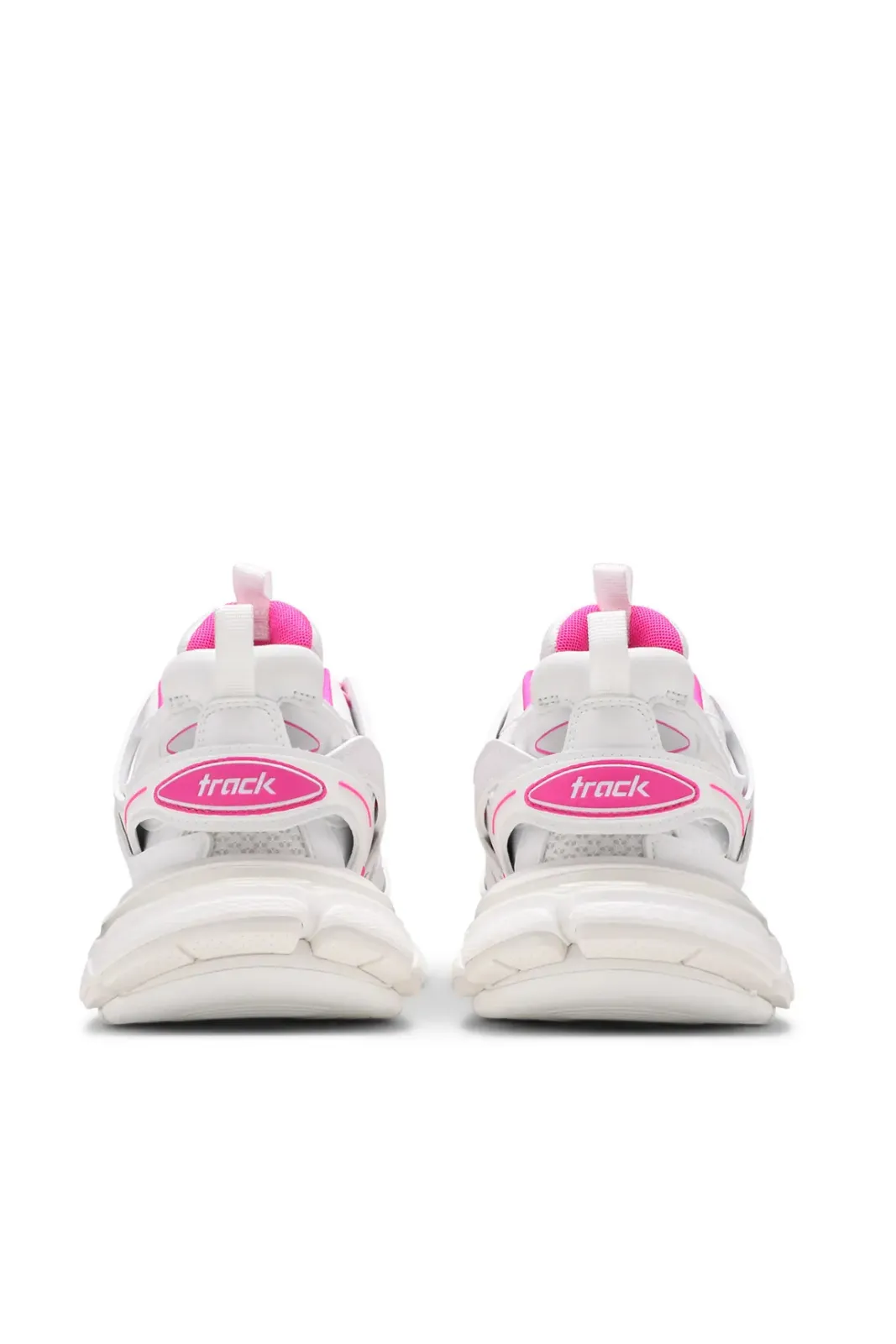 Balenciaga Wmns Track women Sneakers White Fluo Pink