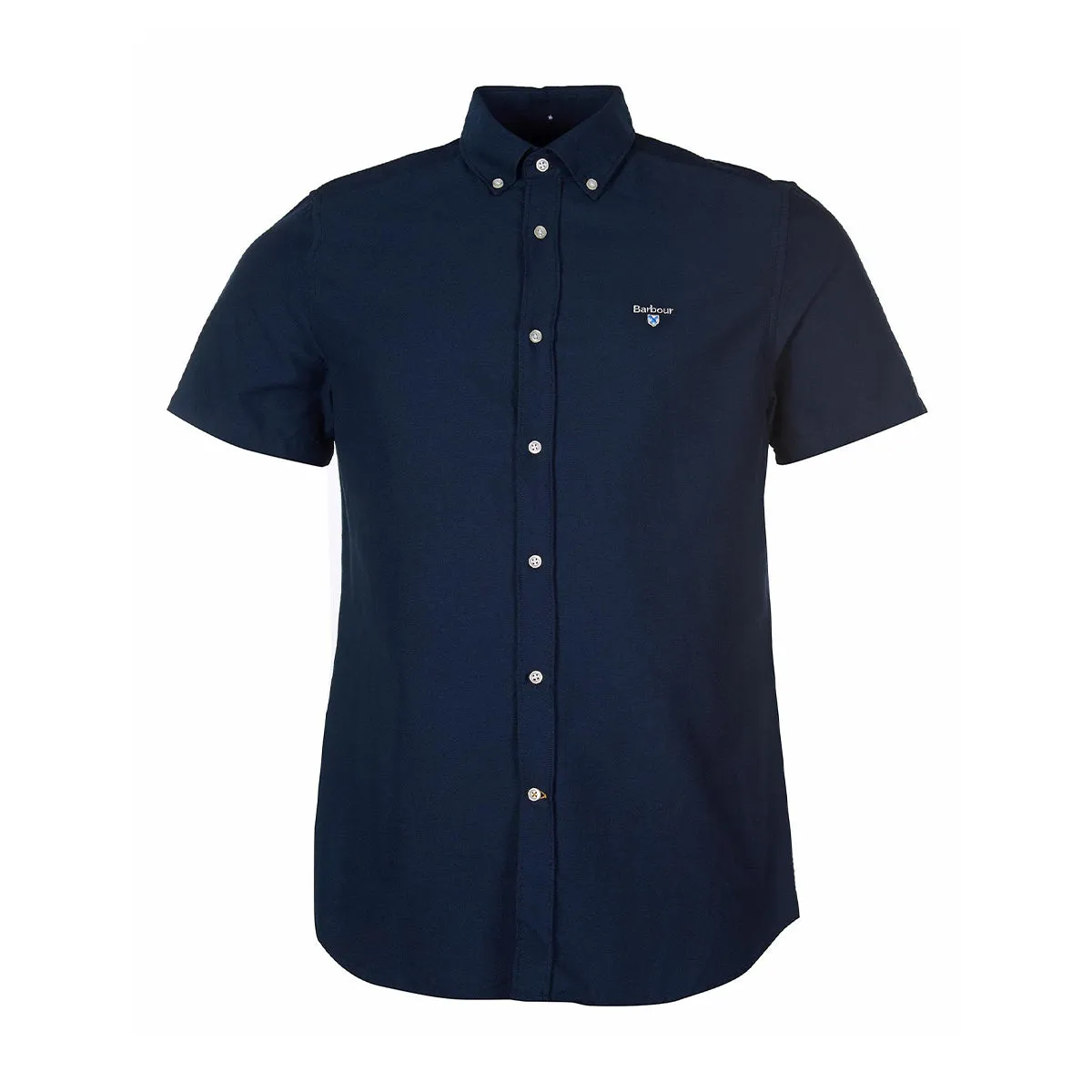 Barbour - Oxford 3 Tailored Fit SS Shirt in Navy