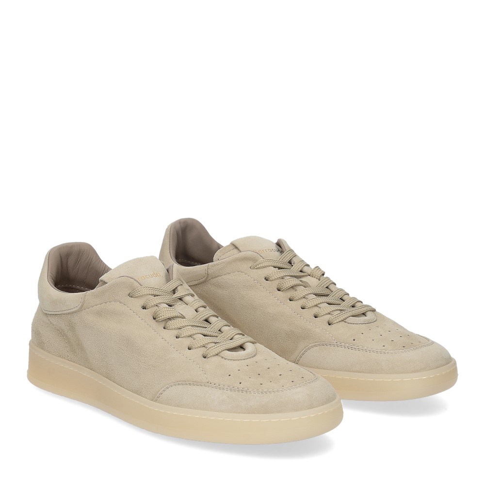 Barracuda BU3355A sneaker camoscio beige - Al Siletto | Al Siletto