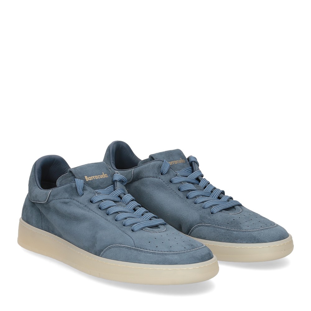 Barracuda BU3355A sneaker camoscio blu - Al Siletto | Al Siletto