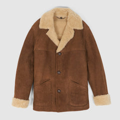 Belstaff Shearling Leather Coat