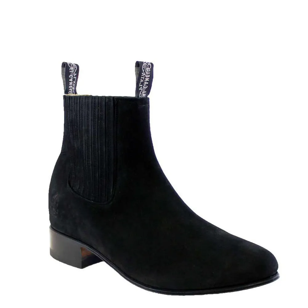 Black Suede Boot