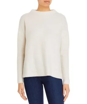 Bloomingdale's Mock Neck Brushed Cashmere Sweater