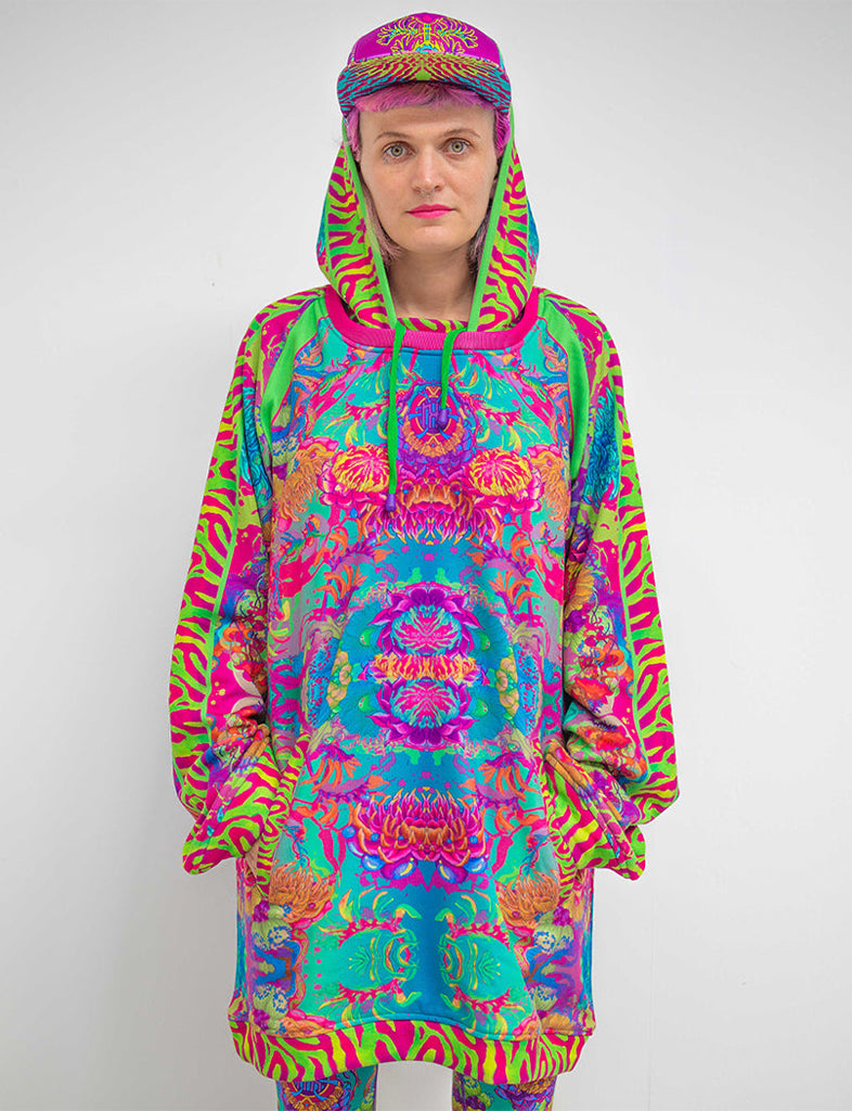 'BOTANICAL BLISS' COMFORTER HOODIE