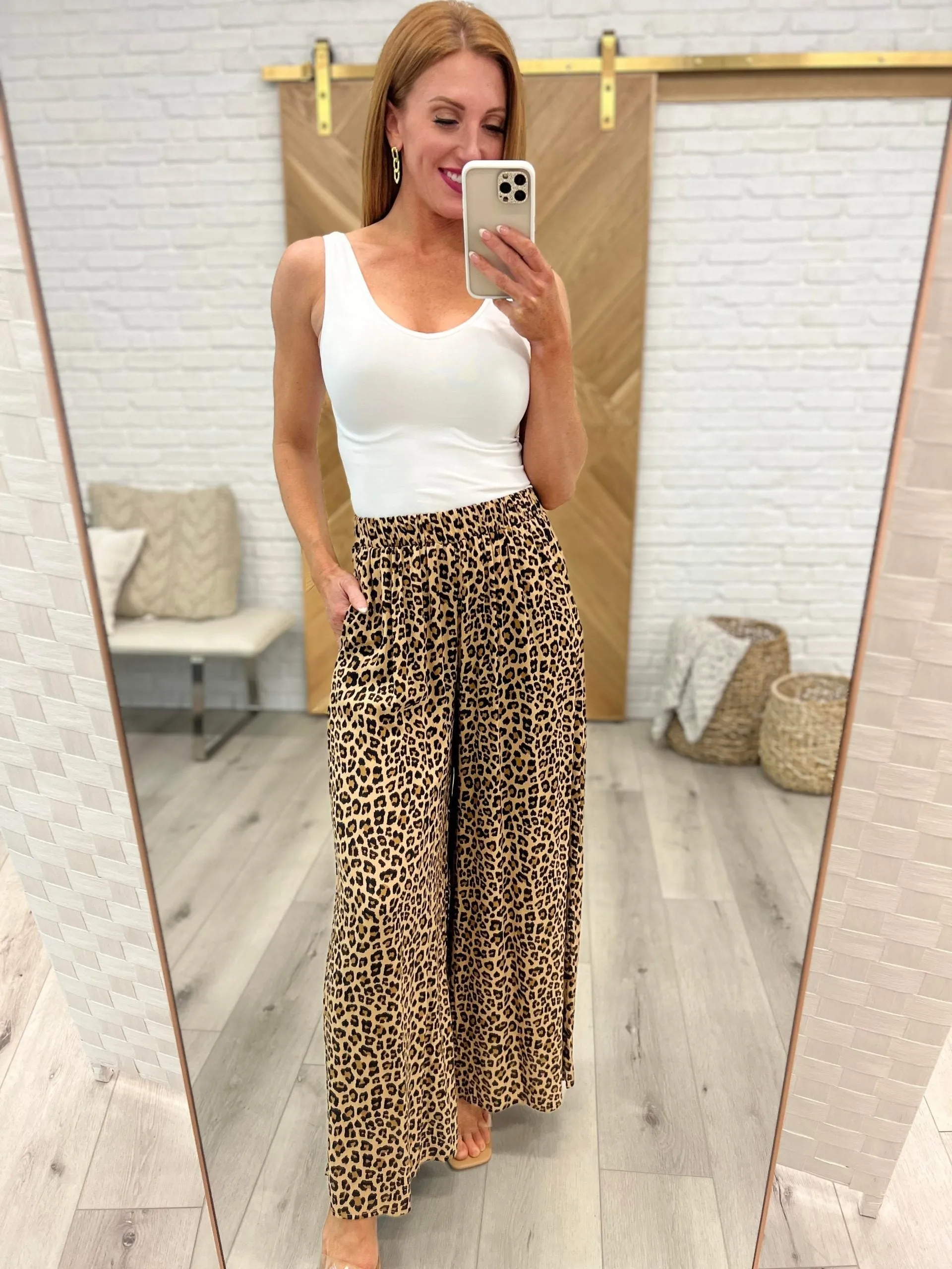 Breezy Wide Leg Pants in Two Prints