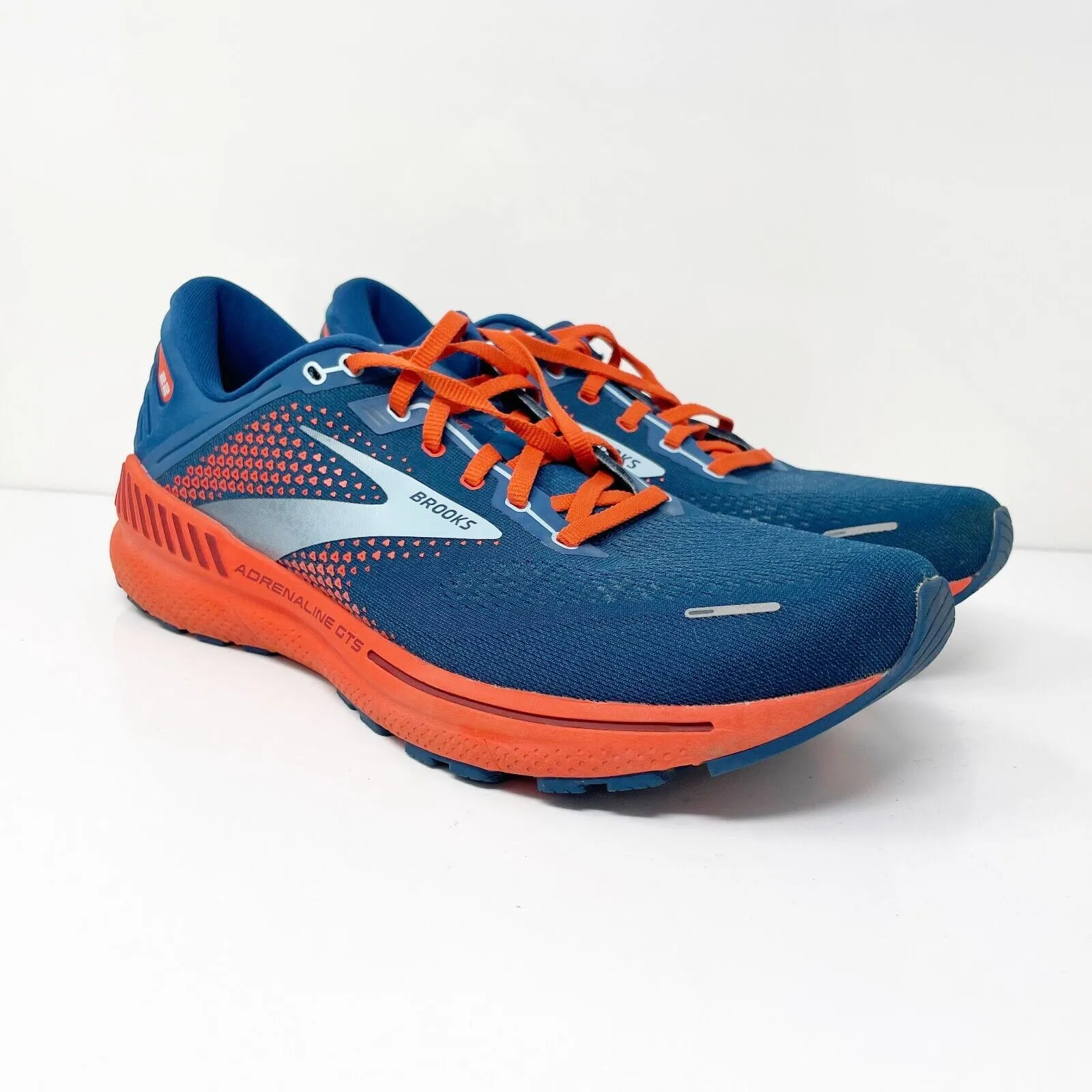 Brooks Mens Adrenaline GTS 22 1103661D404 Blue Running Shoes Sneakers Size 12 D