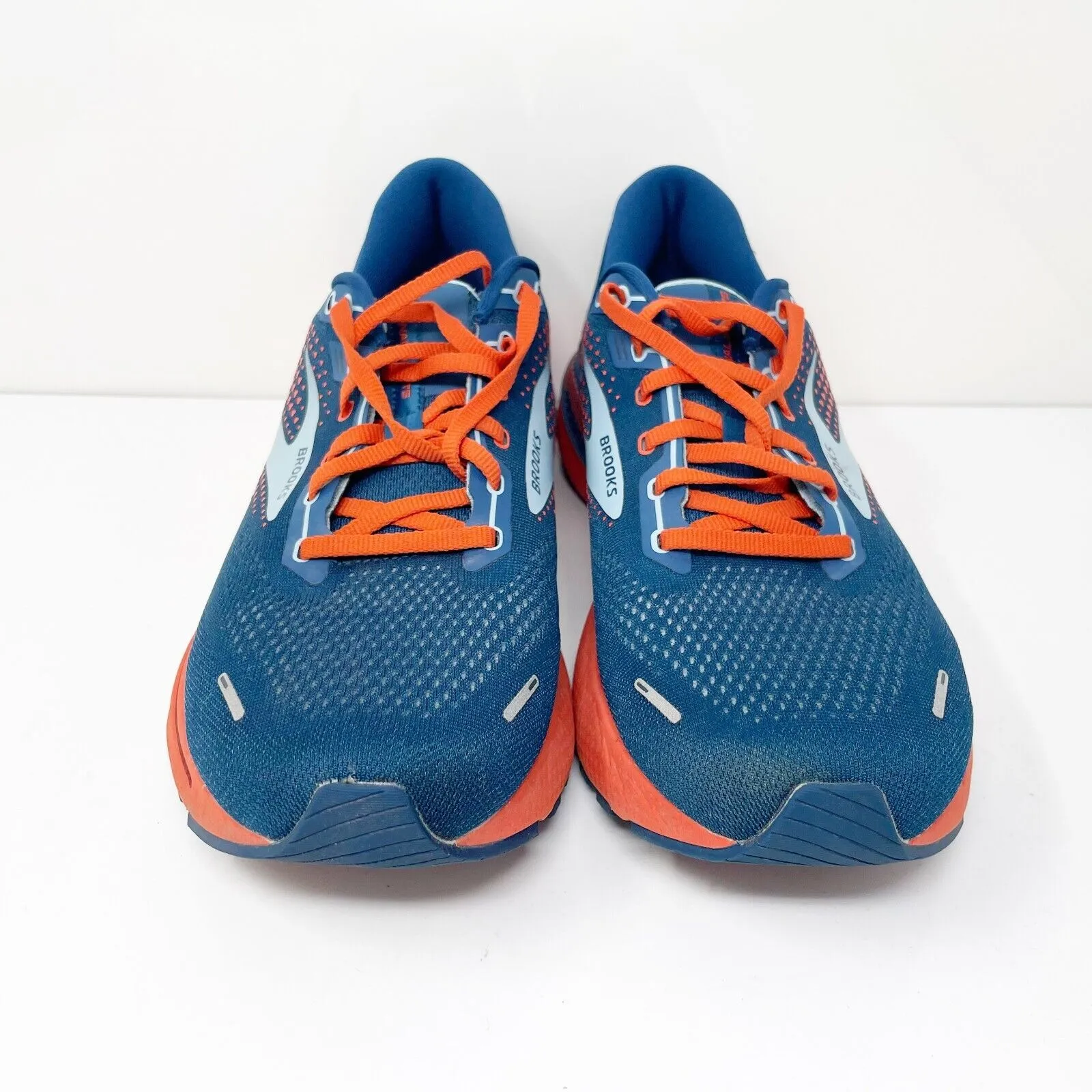 Brooks Mens Adrenaline GTS 22 1103661D404 Blue Running Shoes Sneakers Size 12 D