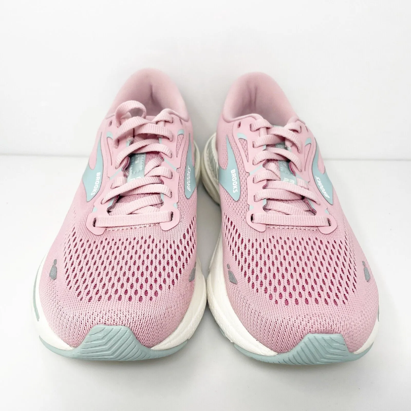 Brooks Womens Adrenaline GTS 23 1203811B667 Pink Running Shoes Sneakers Sz 7.5 B