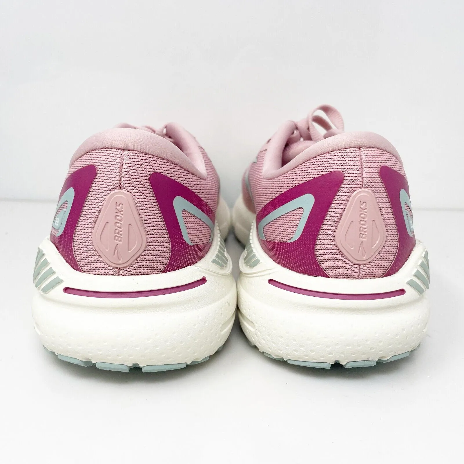 Brooks Womens Adrenaline GTS 23 1203811B667 Pink Running Shoes Sneakers Sz 7.5 B