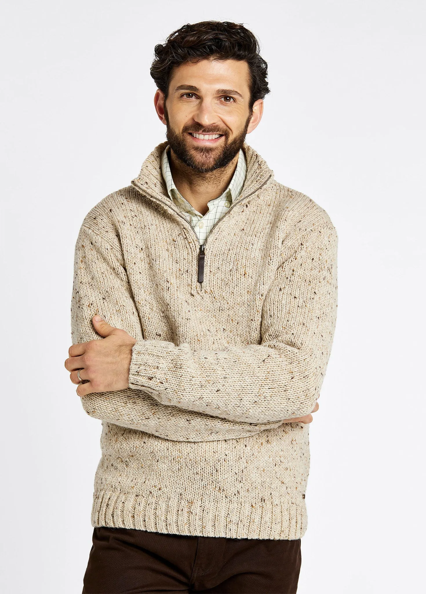 Callaghan Men’s Sweater - Stone