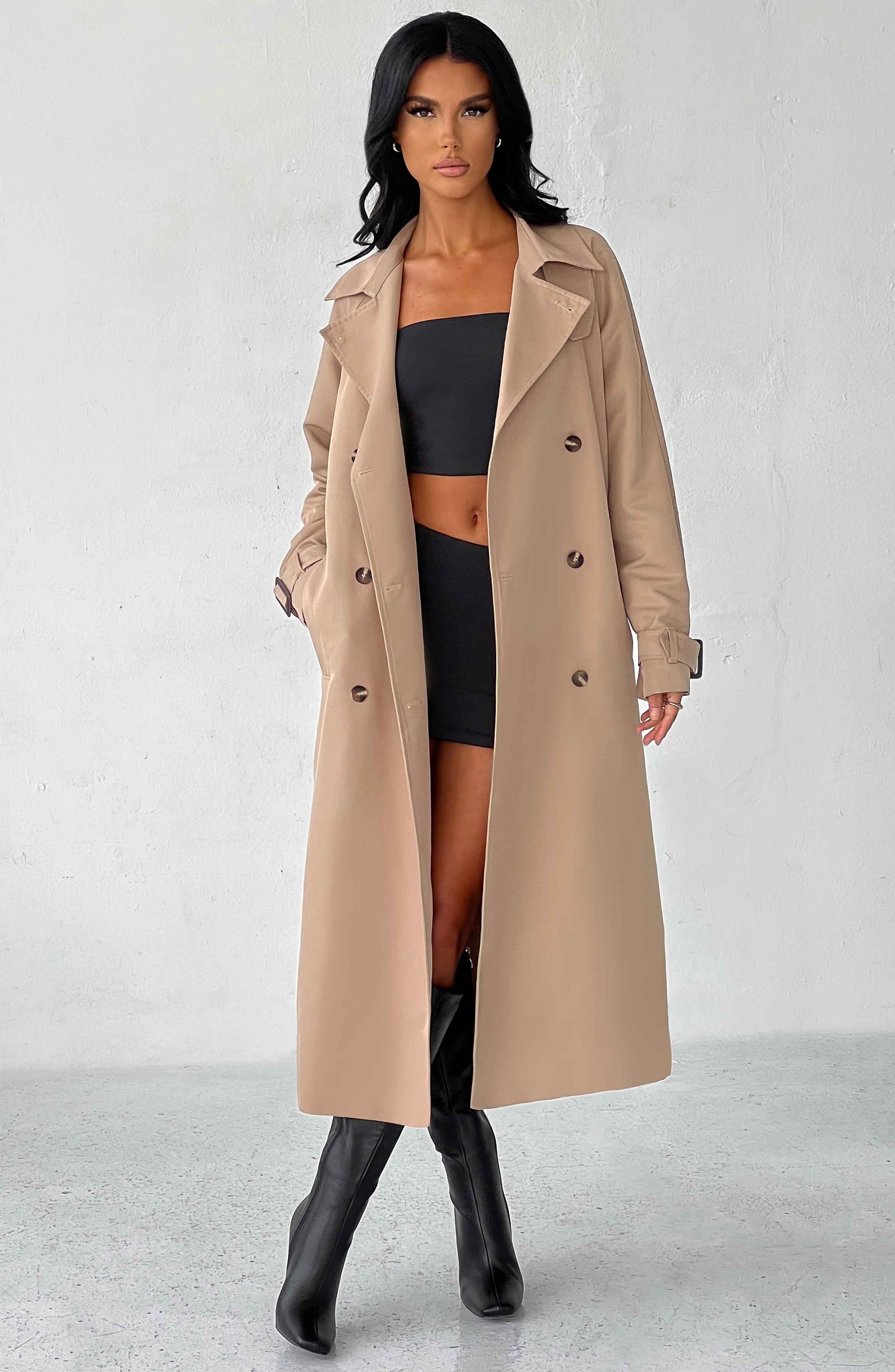 Camila Trench Coat - Beige