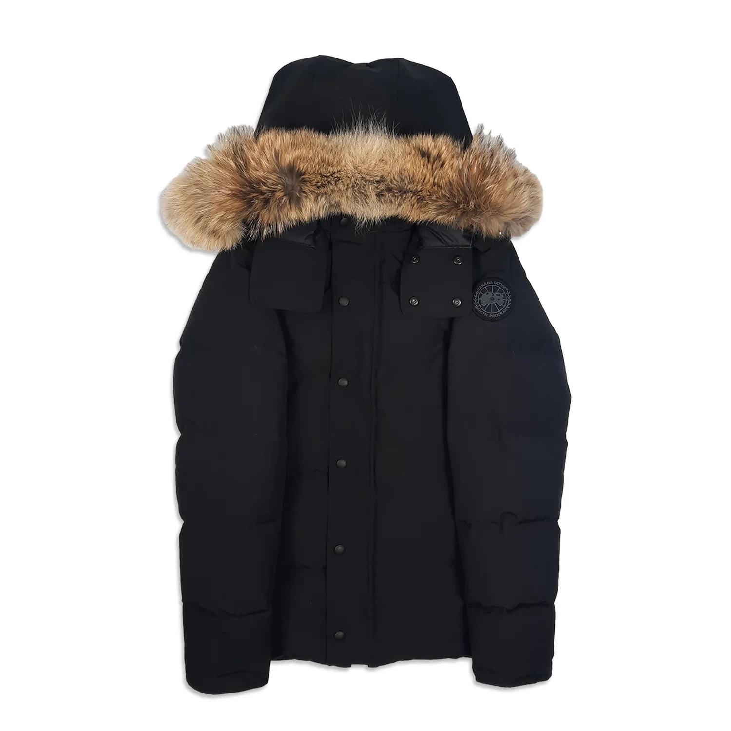 Canada Goose Wyndham Parka Black Label - Authentic Luxury Designer