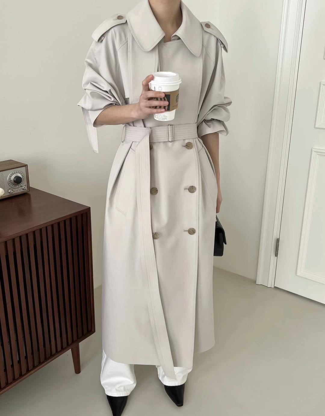 Carrie Stone Trench Coat