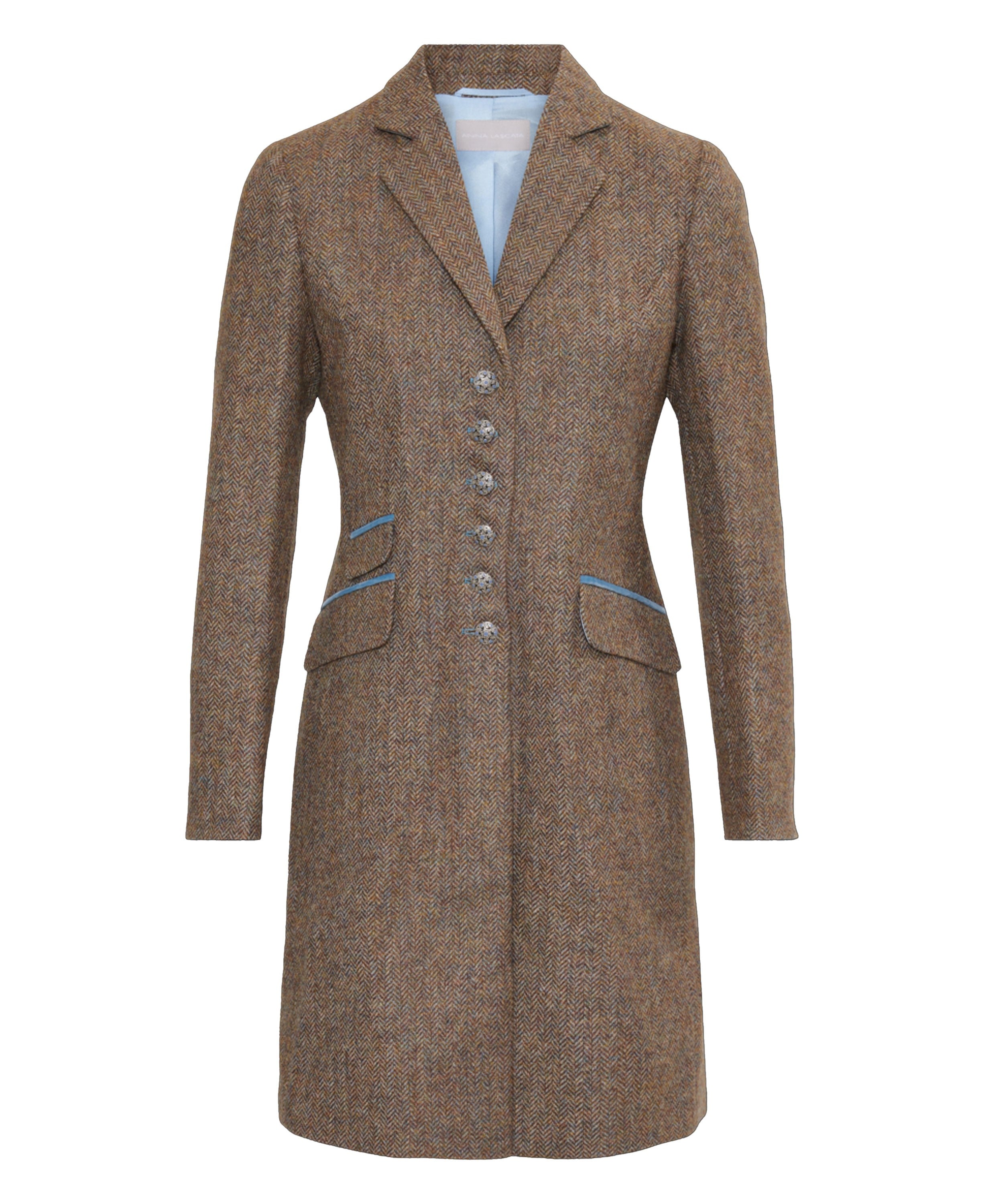 Catherine Coat                             Iceberg Herringbone