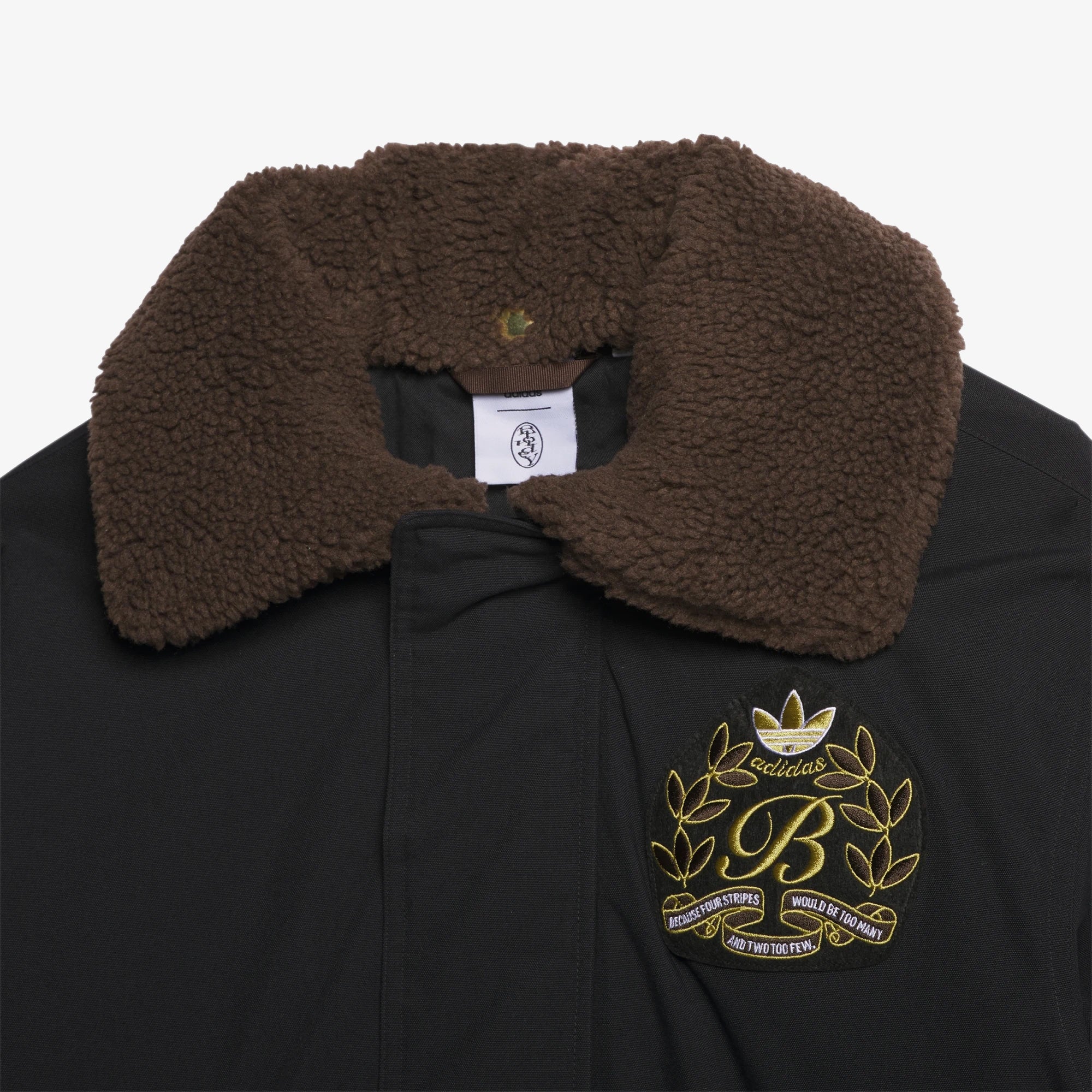 CHORE COAT 'BLACK/BROWN'