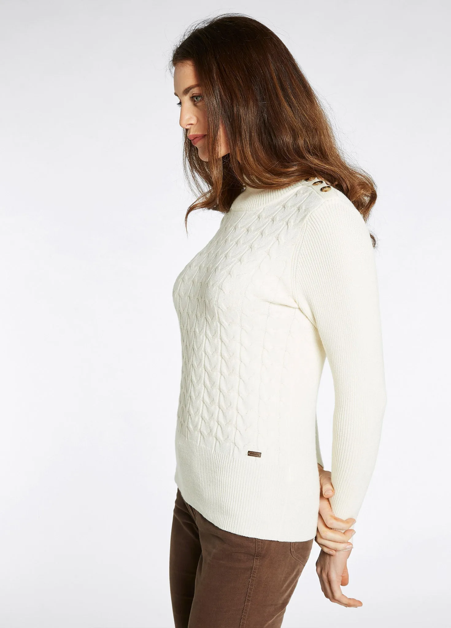 Claremont Women’s Sweater - Chalk