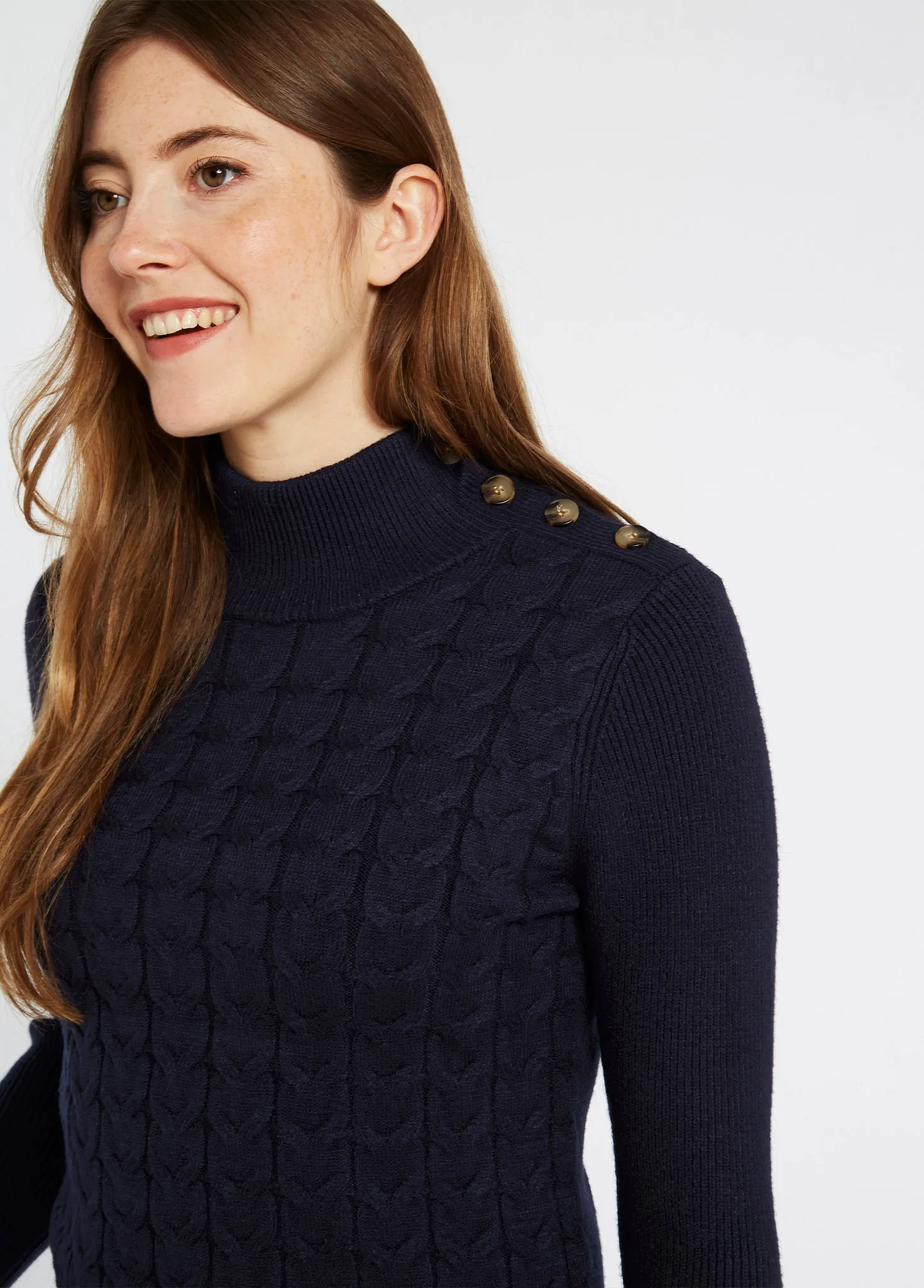 Claremont Women’s Sweater - Navy