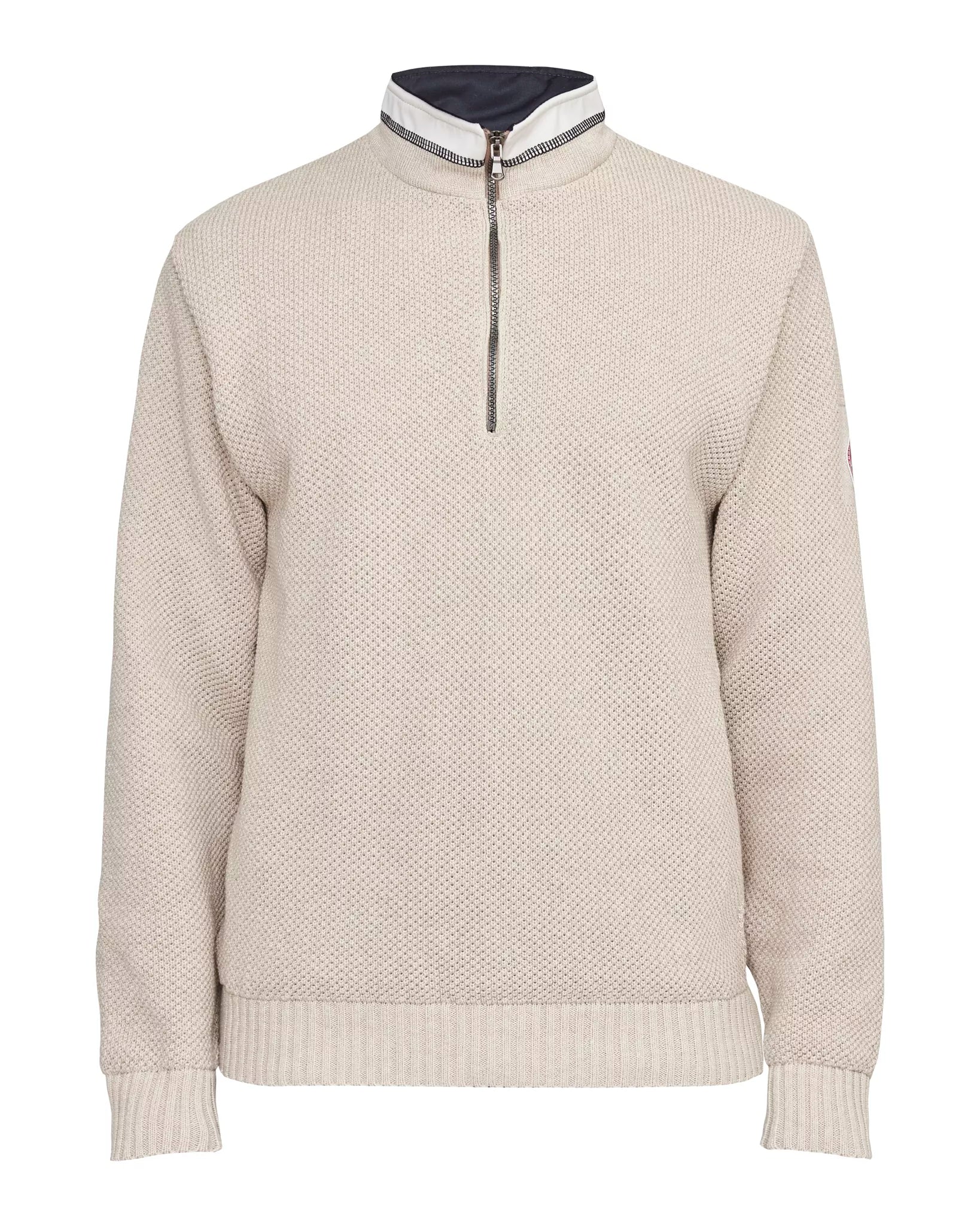 Classic Windproof Sweater                             Khaki