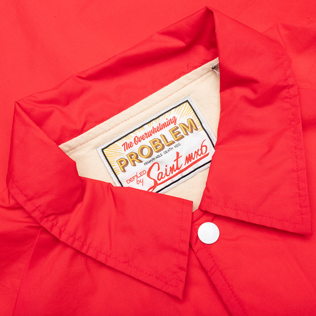 Coach Jacket - Red