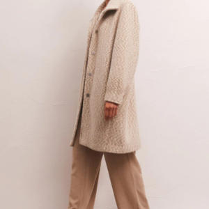 Connor Mohair Knit Coat