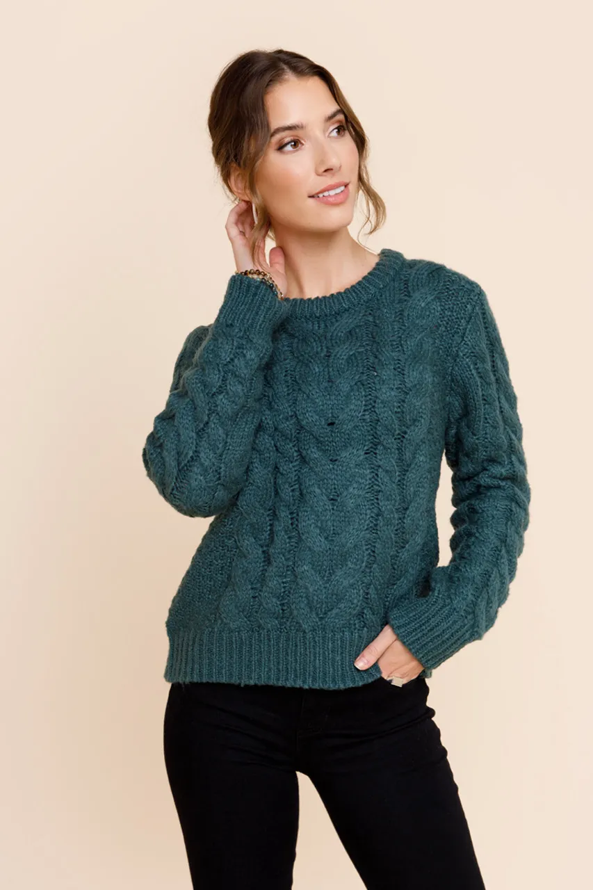 Dafne Cable Knit Sweater