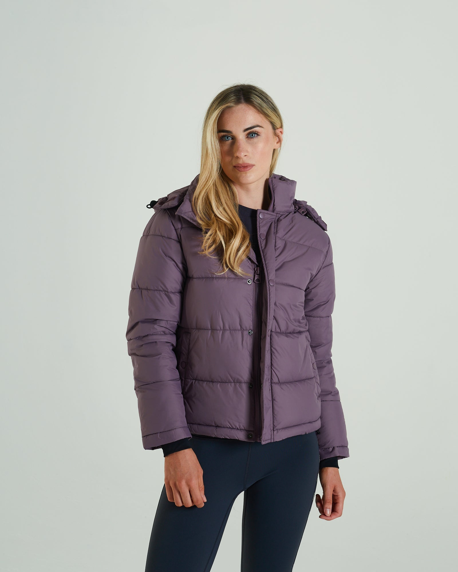 Deb Coat Dusty Purple