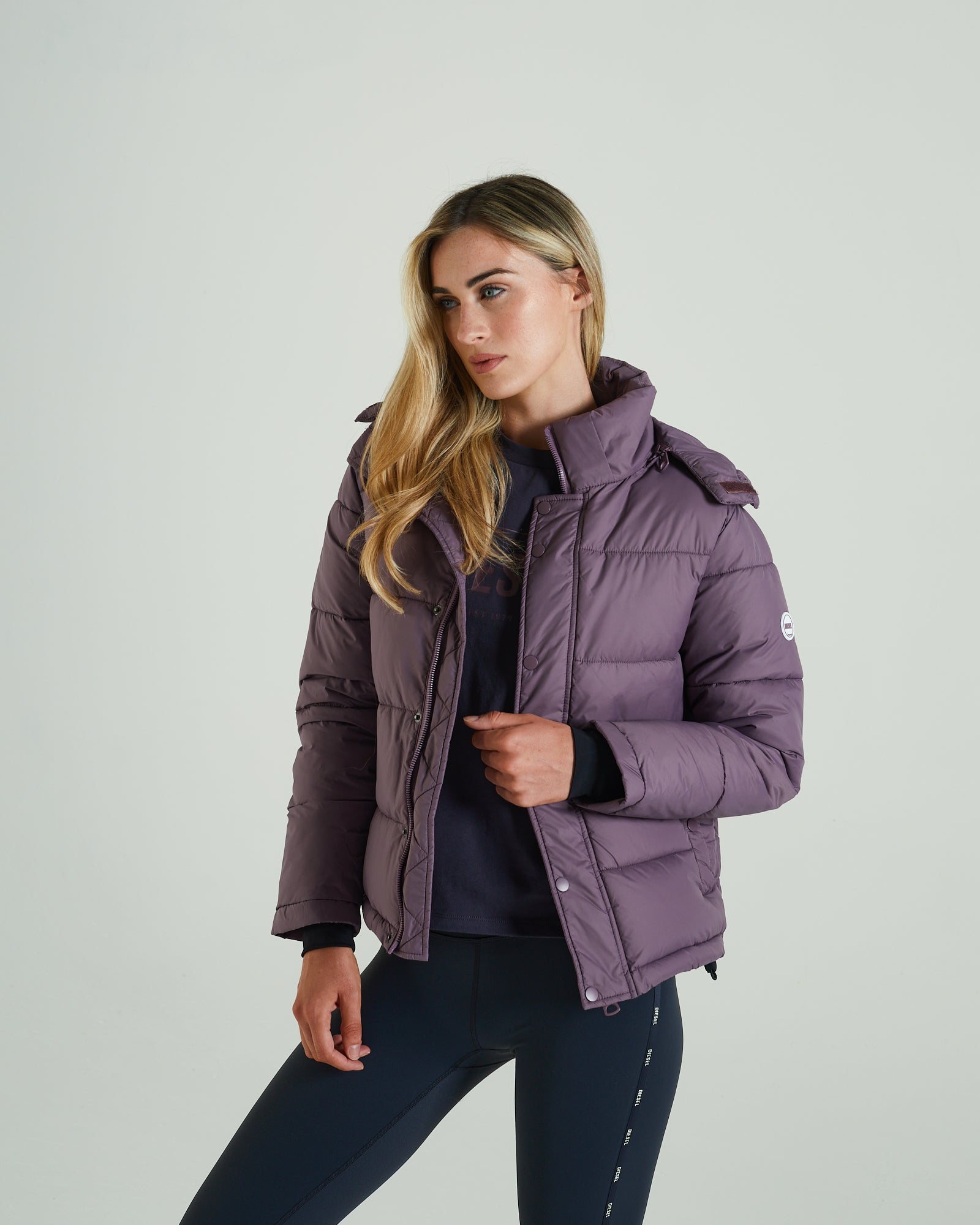 Deb Coat Dusty Purple