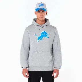 Detroit Lions NFL Grey Pullover Hoodie