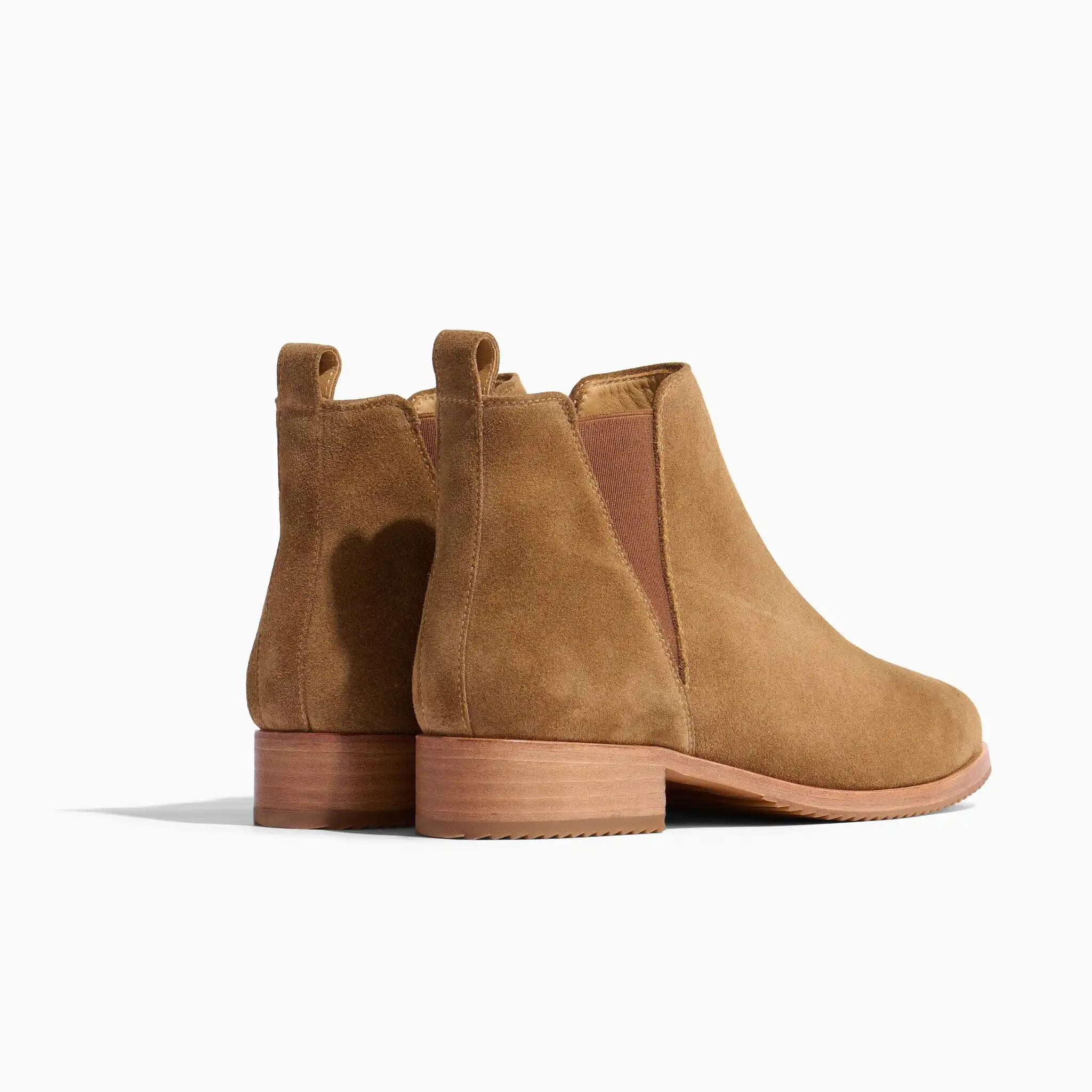 Eva Everyday Chelsea Boot Taupe Suede