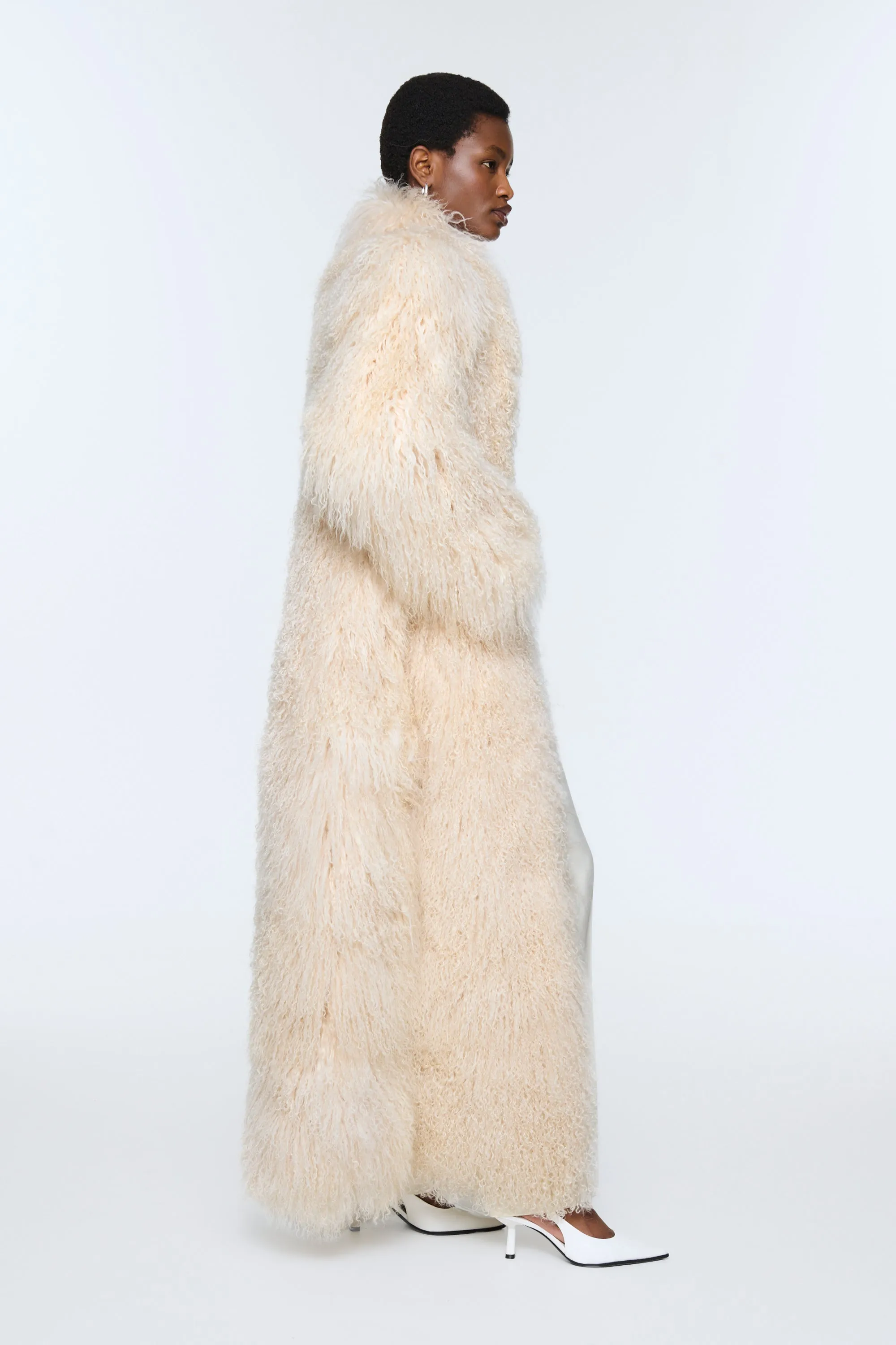 Faye Shearling Maxi Coat