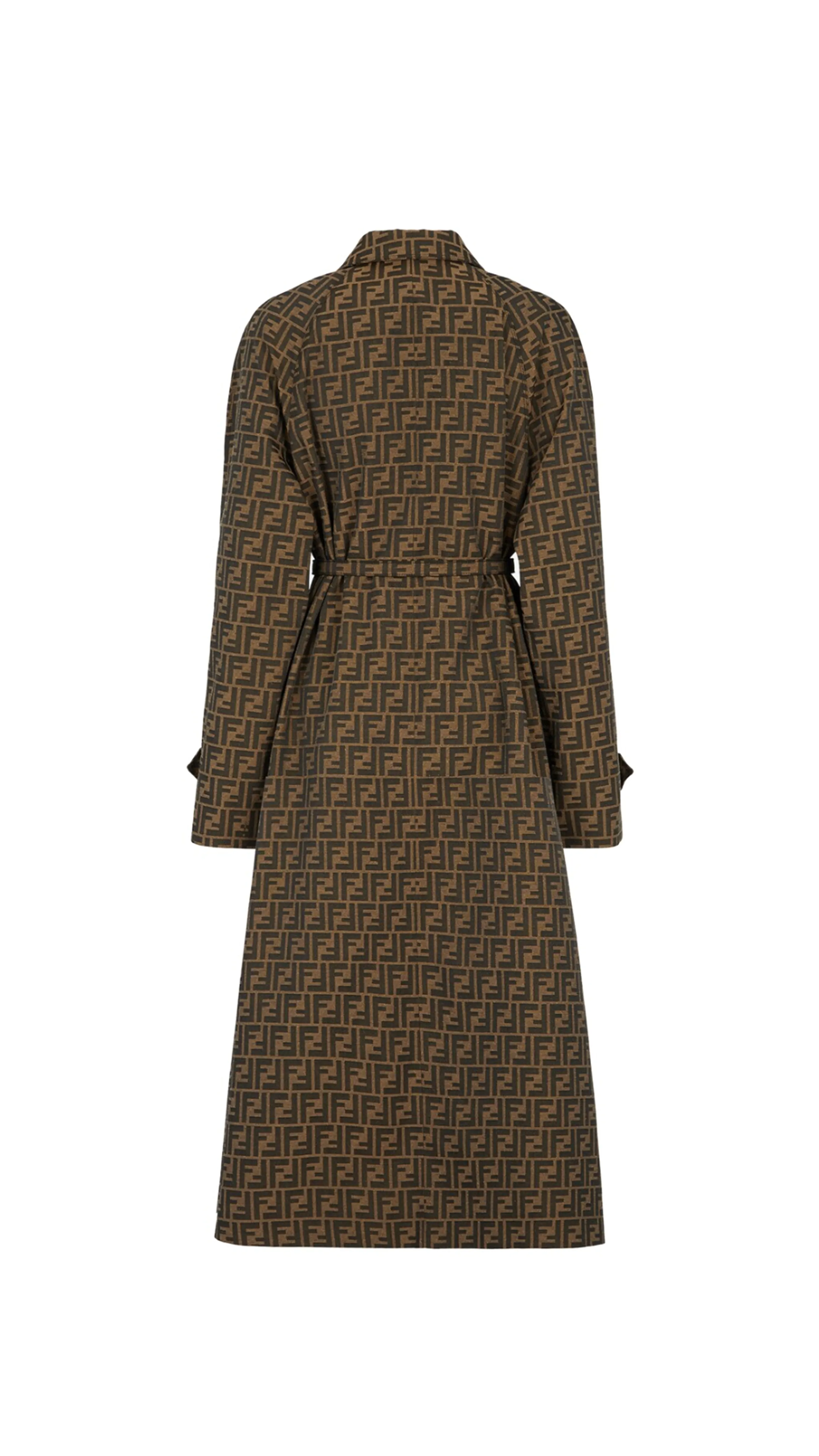 FF Trench Coat - Brown