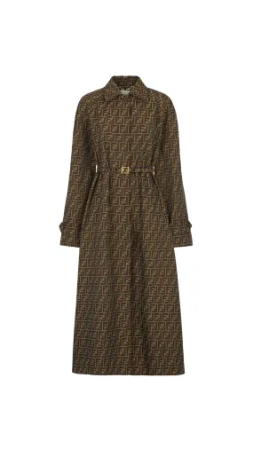 FF Trench Coat - Brown