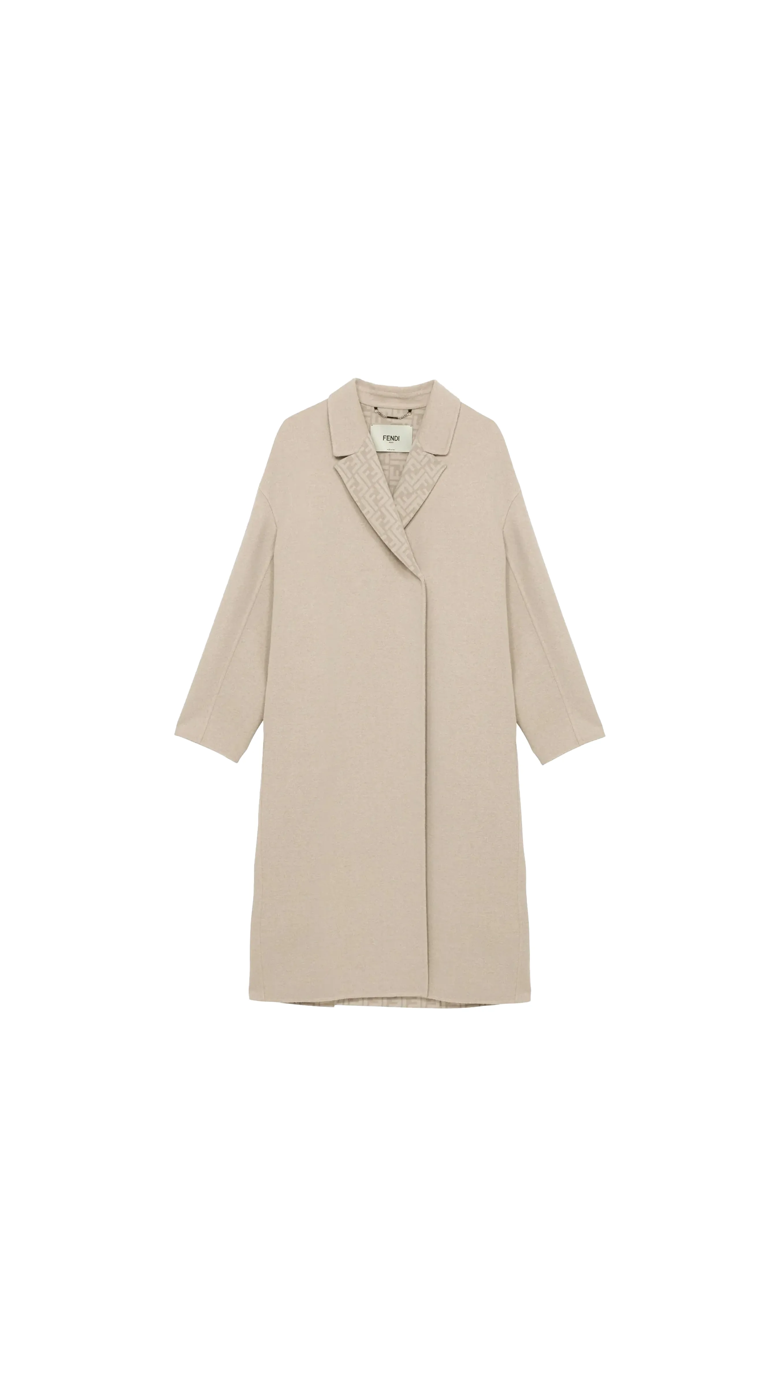 FF Wool Coat - Beige